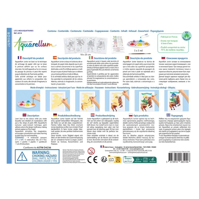 Aquarellum Junior - Les 3 Mousquetaires 3.webp