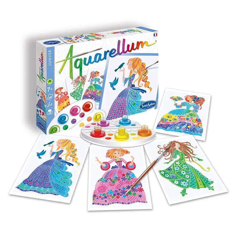 Aquarellum Junior - Princesses Fleurs 2.webp