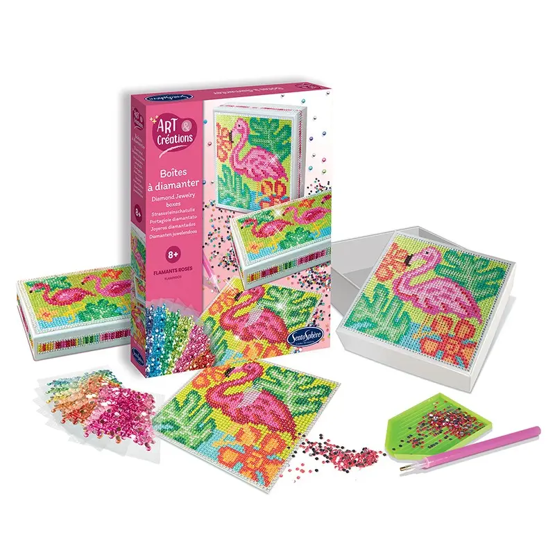 Boîtes à Diamanter - Flamands roses 2.webp