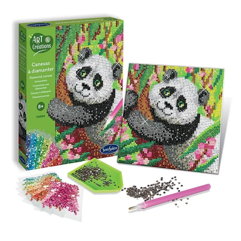 Canevas à Diamanter - Panda 2.webp