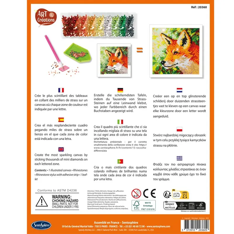 Canevas à Diamanter - Renard 3.webp