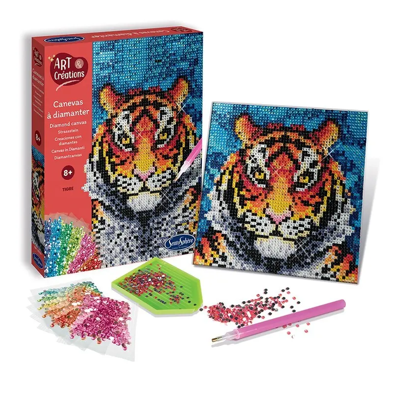 Canevas à Diamanter - Tigre 2.webp