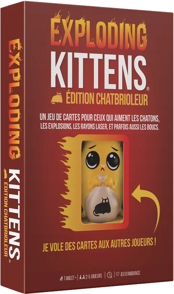 Exploding Kittens - Edition Chatbrioleur