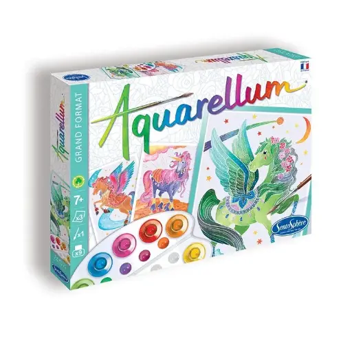 Aquarellum - Licornes et Pégases