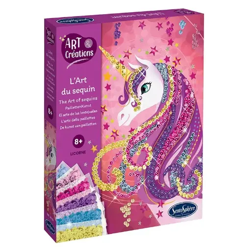 Art du Sequin - Licorne