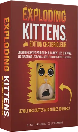 Exploding Kittens - Edition Chatbrioleur