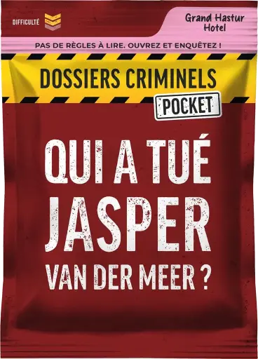Dossiers Criminels Pocket : Qui a tué Jasper Van Der Meer ?