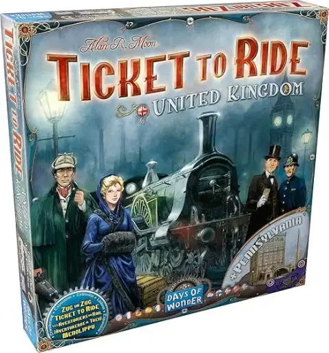 Ticket to Ride – UK/Pennsylvania