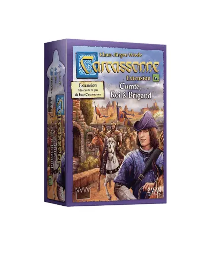 Carcassonne – Uitbreiding 06: Graaf, Koning en Brigand