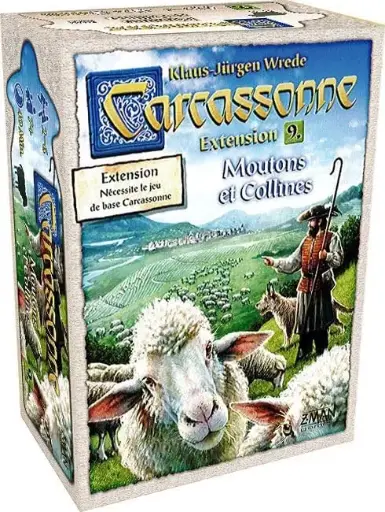 Carcassonne – Uitbreiding 09: Schapen en heuvels