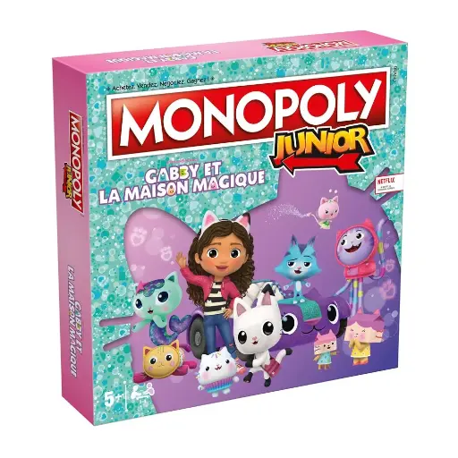 Monopoly Junior Gabby et la maison magique